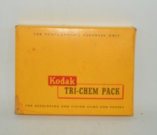 Kodak Tri Chem Pack Vintage Unopened