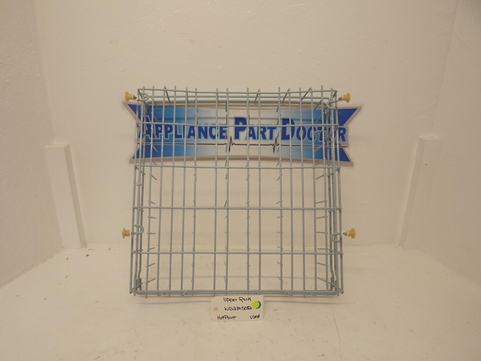 HotPoint Dishwasher WD28X5082 Upper Rack Used eBay