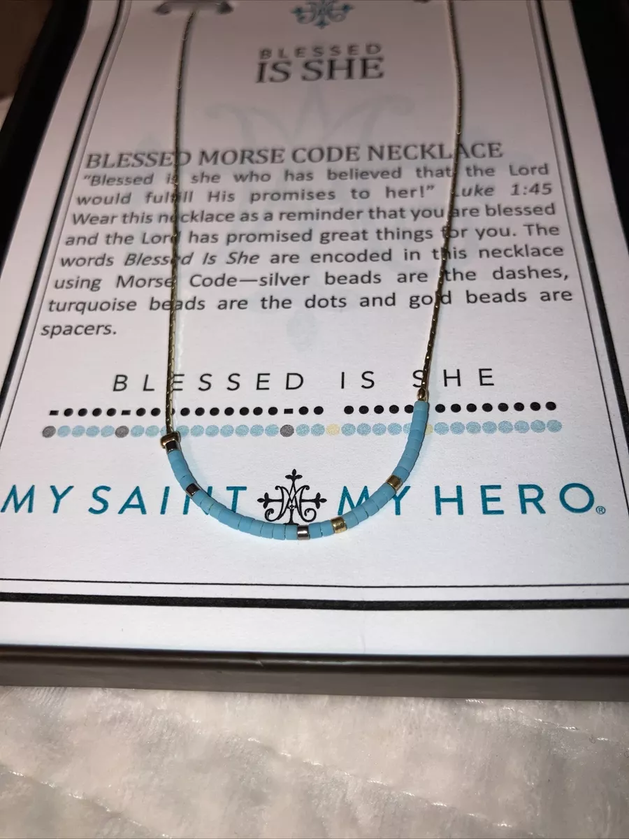 We Are Kind Morse Code Bracelet - My Saint My Hero