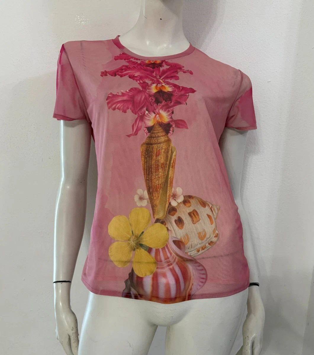 Desigual T-shirt con stampa - pink/fuxia