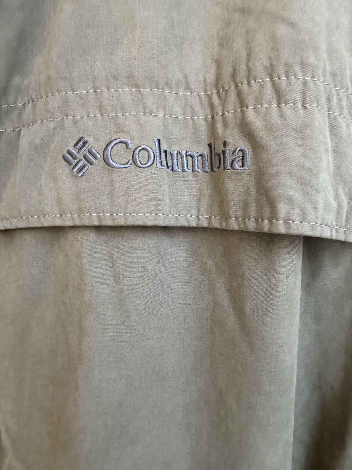 Columbia jacket Army Green Softshell Collared Full Zip Lined Jacket men's XL thumbnail 12