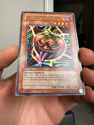 Yugioh Mystic Tomato DL09-EN006 Duelist League Rare GREEN NM | eBay