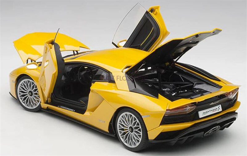 for AUTOART for Lamborghini for AVENTADOR S 2017 Car Yellow 1:18