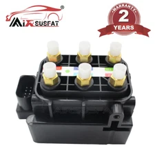 Air Suspension Pump Solenoid Valve Block for Audi A6 C5 C6 A8 D3 4E Bentley VW