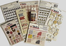 My Mind's Eye  [MY STORY]  6 x 6  Paper Pad & Embellishments  SET E  [Save 65%]