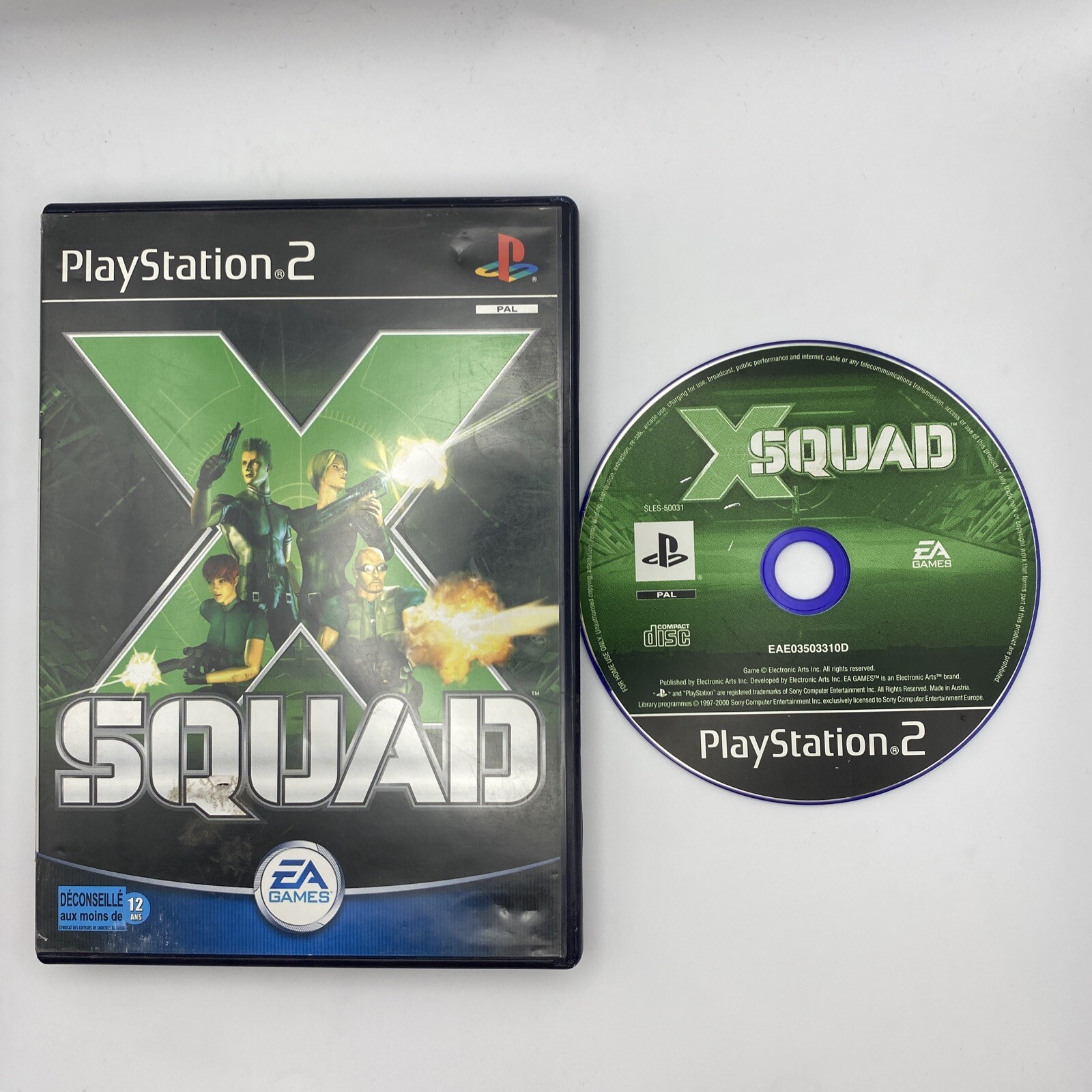 X Squad - PlayStation 2 PS2 - PAL