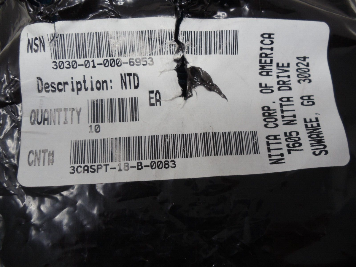 nitta様確認用 NITTA NSN Pickoff Belts 3030-01-000-6953 DIRECTIONAL NTD - SET OF