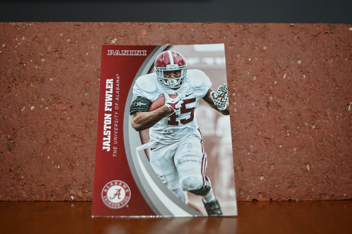CRIMSON TIDE THE UNIVERSITY OF ALABAMA JALSTON FOWLER PANINI 2015 CARD