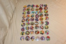 Vintage 90s Lot of 54 Pogs Includes U.S. USA States  Government