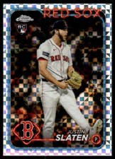 2024 Topps Chrome Update X-Fractor Justin Slaten RC #USC46