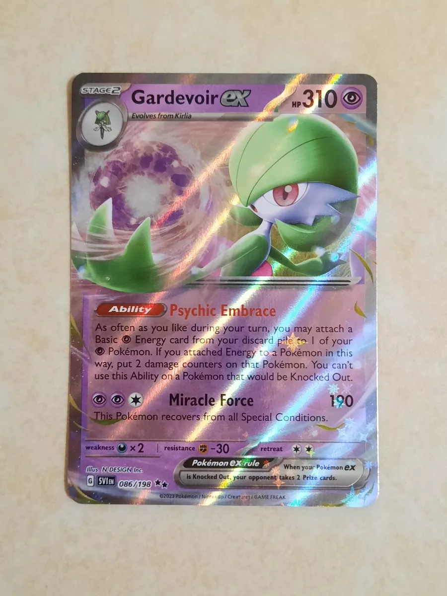 Gardevoir ex 086/198 scarlet N violet, Hobbies & Toys, Toys