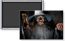 Lord of the Rings LOTR Gandalf the Grey Fridge Refrigerator Locker Magnet 2 x 3