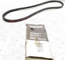 L17451 Fleetrite Black V-Belt Made In USA Free Shipping Free Returns L17451