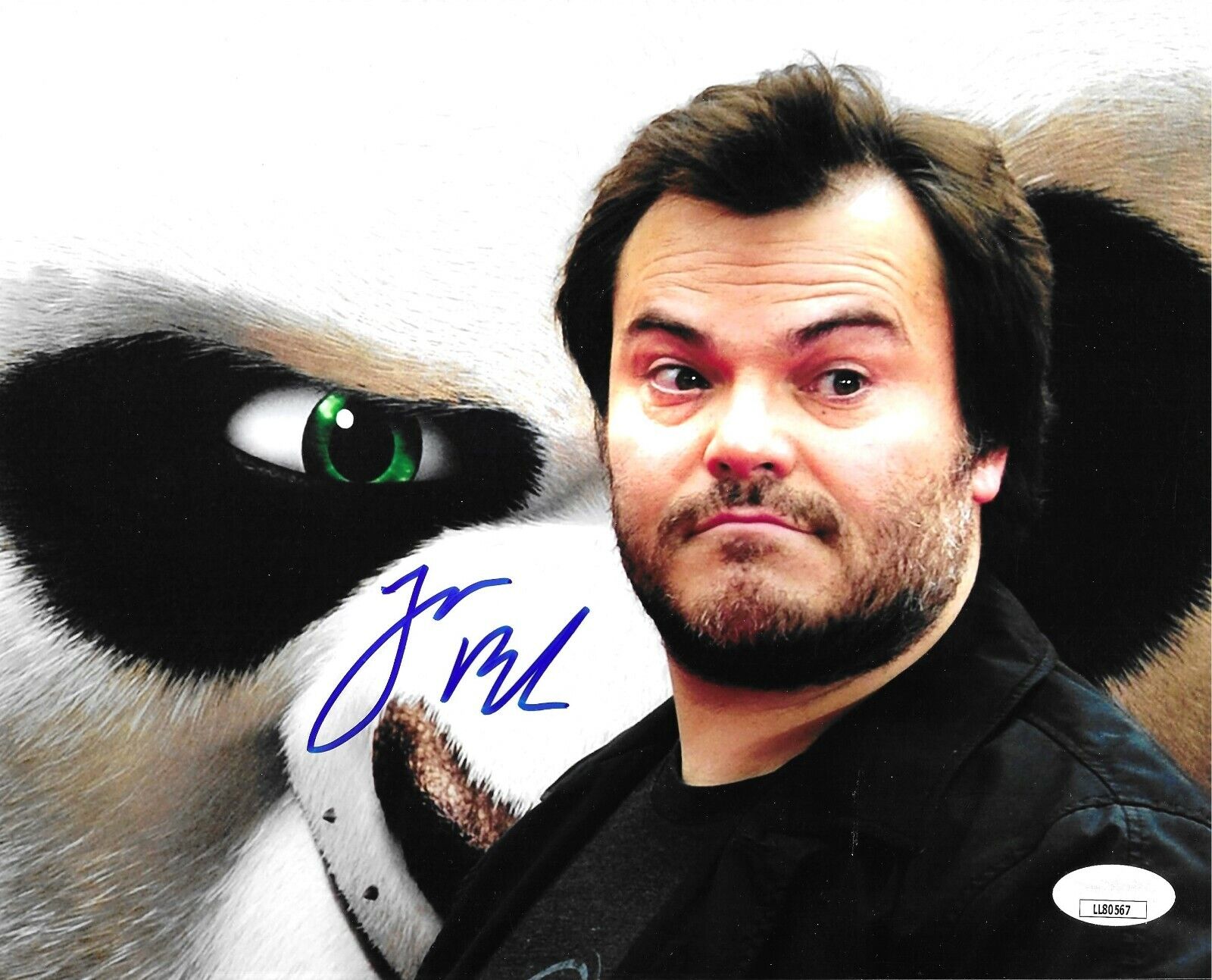 JACK BLACK SIGNED Photo School of Rock W/coa 