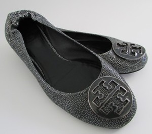 tory burch gray flats