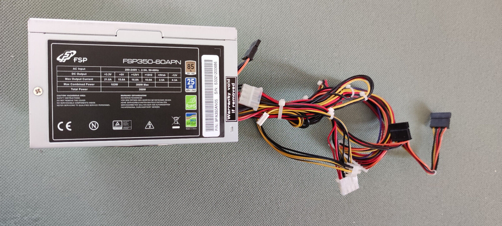 FSP Fortron Netzteil Fsp350-60apn 85 350w ATX online kaufen | eBay 