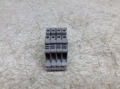 Phoenix Contact UK5N Gray Grey Wire Terminal UK 5N Lot of 4
