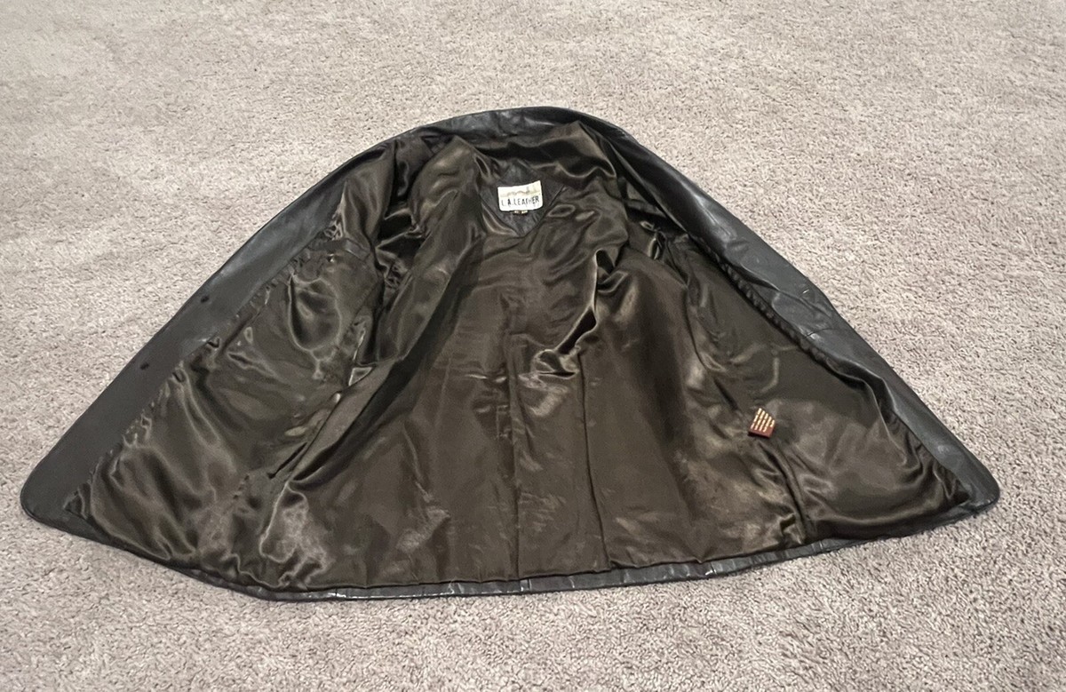 California L. A. Vintage Brown Leather Jacket 42 RM | eBay California L. A. Vintage Brown Leather Jacket 42 RM | eBay