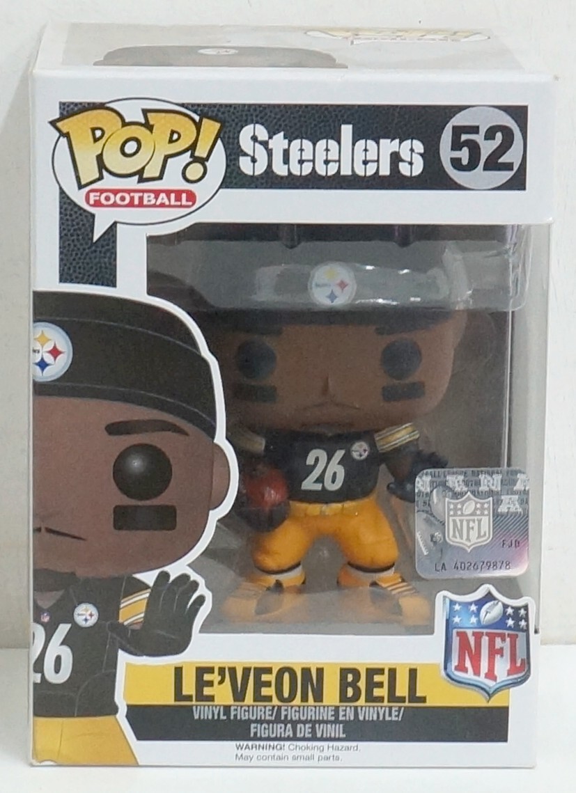 Funko Pop! Football Nfl: Le'Veon Bell. Steelers N. 52. Action Figure Cm 10. F...