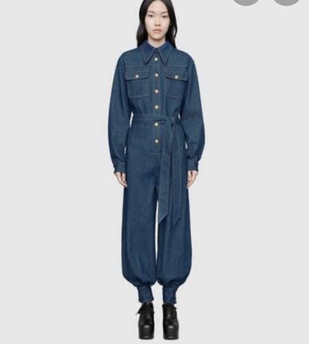 Gucci Denim Jumpsuit- With Tags- RRP$3 