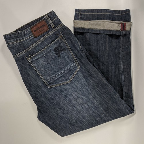 Zoo York patta con bottoni da Uomo Jeans Blu taglia 40 x 30 | eBay
