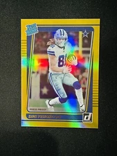 2021 DONRUSS PREMIUM PRESS PROOF SIMI FEHOKO RC GOLD