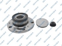 1X GSP Radlager Satz Radlagersatz Hinten Beidseitig FüR VW Polo 6R 6C Skoda
