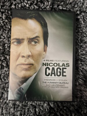 NICOLAS CAGE 4 FILM COLLECTION DVD 2021 FACTORY SEALED | eBay