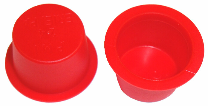 Winning CPH-100-B Lサイズ レッドファールカップ A/C Compressor Tapered Red Plug Cap T10X 0.805