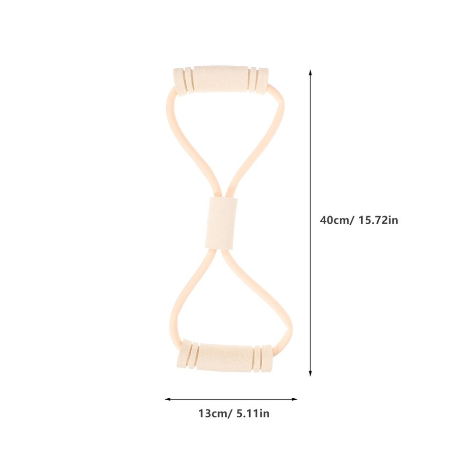 Figure 8 Widerstandsbänder Mit Griffen 2er Set Premium – Fitness
