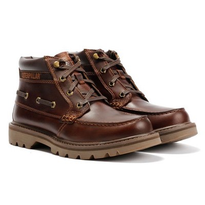 Caterpillar Colorado Boot Mittel Leder Herren Britisch Hellbraun Stiefel