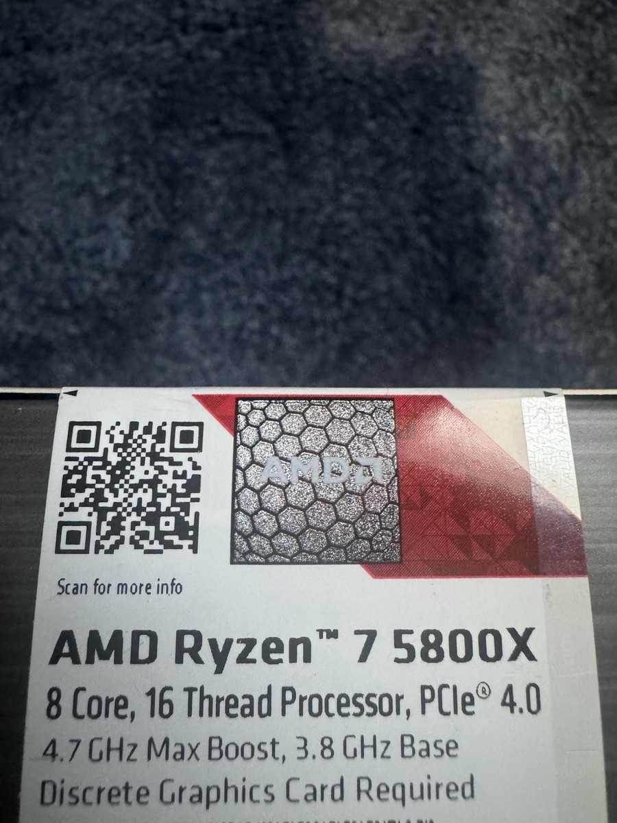 Buy AMD Ryzen 7 5800X Processor (4.7GHz, 8 Cores, Socket AM4) Box