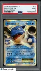 2016 Pokemon XY Evolutions #21 Blastoise Ex PSA 9 MINT