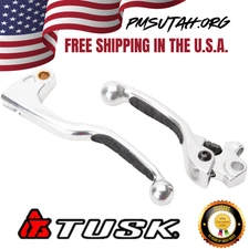 Tusk Brake Clutch Lever 2020–2026 Yamaha YZ125X YZ 125X Handlebar Combo Grip Set