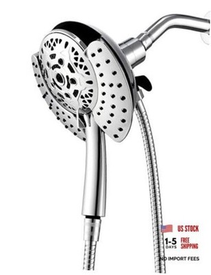 Shower Head with Handheld High Pressure:  Hand Held Shower 15391-1.8 gpm Silver