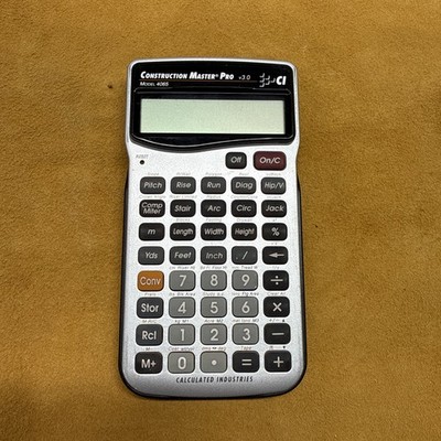 Calculated Industries Construction Master Pro V3.0 Model 4065 Calculator
