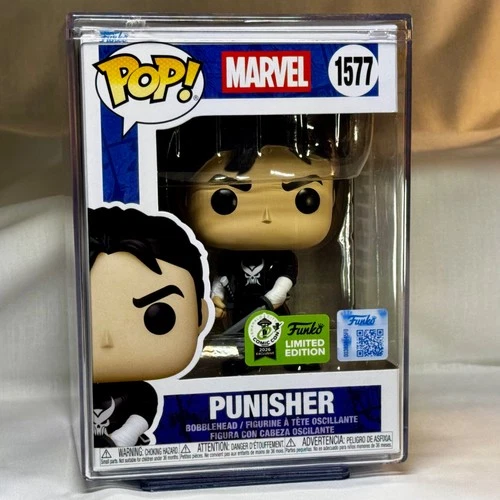 Funko! Punisher w/Sword #1577 Marvel ’26 Spring Convention Sticker LE w/prtctr