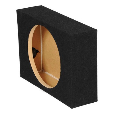 Qpower Single 12  Shallow Mount Sealed Empty Woofer Enclosure