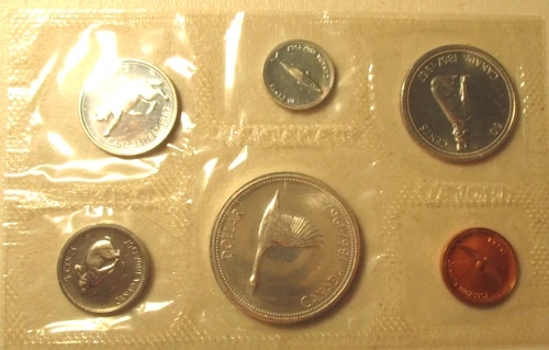 1967 CANADA PROOFLIKE SET, 1.1 OUNCES PURE SILVER MORE THAN 10% BELOW SPOT PRICE