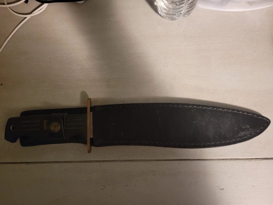 "Cuchillo Bowie de caza grande Schrade Cutlery SCHSM 2007 De Oppresso Liber 15"" OAL" Foto 2 de 2