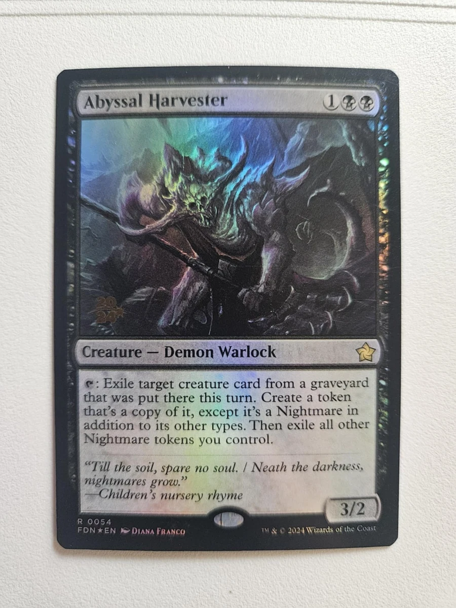 The Abyss Magic: The Gathering Individual Trading Card Games for