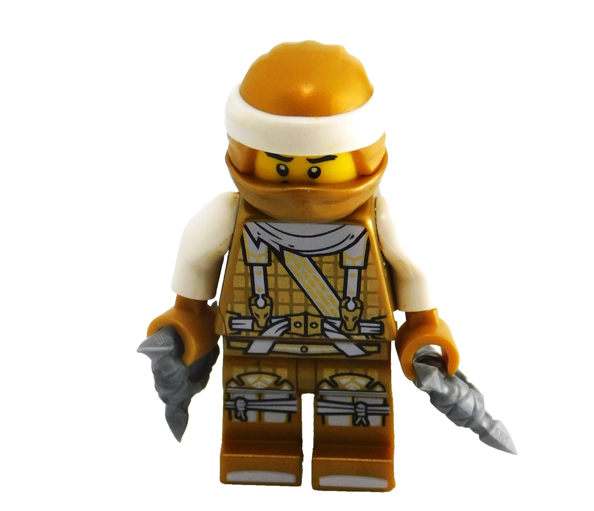 LEGO Golden Dragon Master Minifigure Wu Ninjago w/ Shuriken