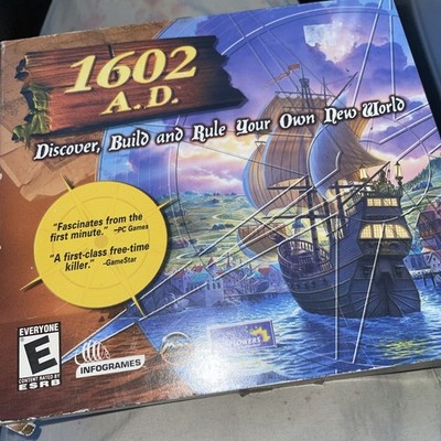 1602 A.D. Jewel Case (PC, 2001)