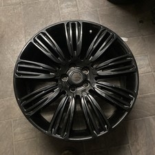 GENUINE RANGE ROVER VOGUE L405 22 X 9.5J BLACK ALLOY WHEEL JK6M-1007-FA