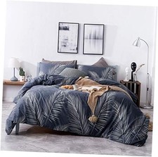 Blue Tropical Duvet Cover 100 Cotton 3 Pcs Set 1 Hawaiian King Style 12