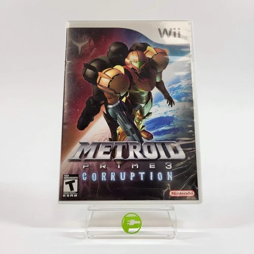 Metroid Prime 3 Corruption (Nintendo Wii, 2007)