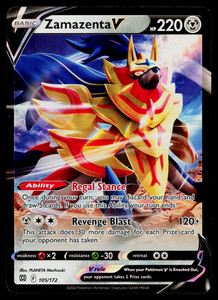 Zamazenta V 105/172 Brilliant Stars