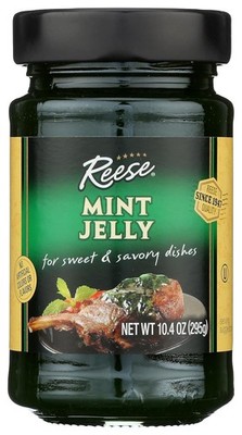 Versatile Mint Jelly in Green 10.5oz Jar - Perfect for Desserts & Sauces