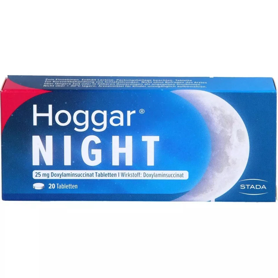 STADA CONSUMER HEALTH DEUTSCHLAND GMBH HOGGAR Night Tabletten 20 St PZN 04402066#