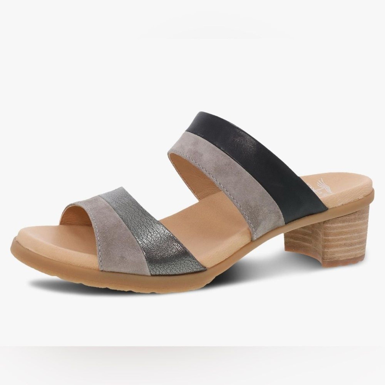 Dansko Theresa Multi-Strap Slip-On Leather Sandals Size 39EU 8.5/9US